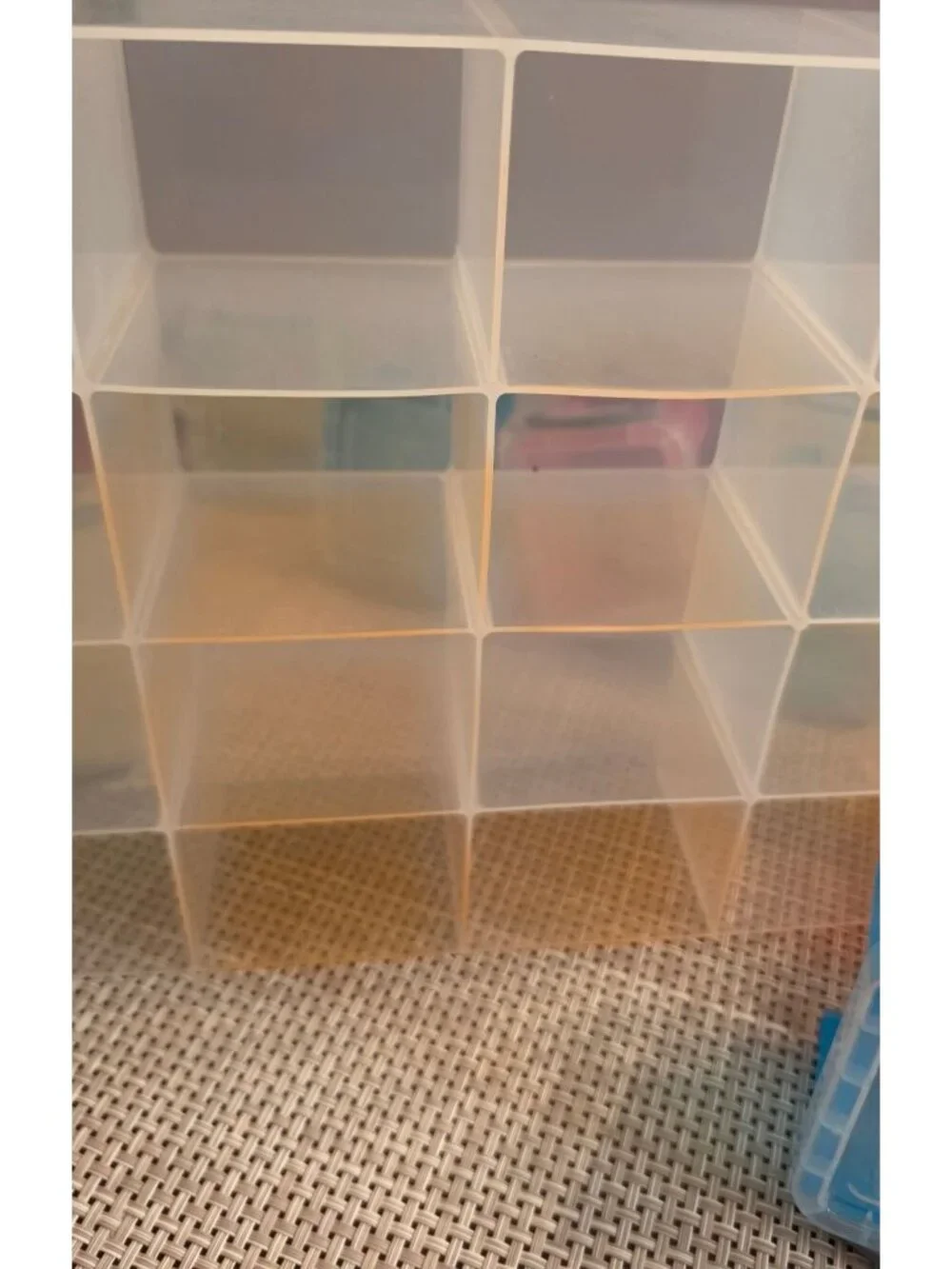 REALLY USEFUL BOX ORGANIZER 16 MINI STORAGE BOXES 0.14L CRAFT BEAD ART CLASSROOM